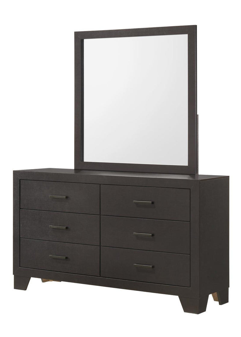 Durham - 6 Drawers Espresso Dresser - B371-D