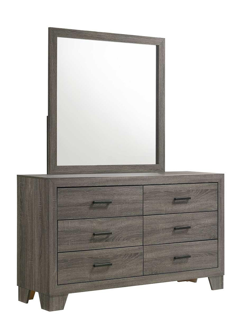 Durham - Gray Mirror - B373-M