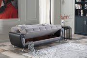 Duru 3 Seat Sleeper (Remoni Antrasit) 2 Pieces - Gate FurnitureSleeper Sofa
