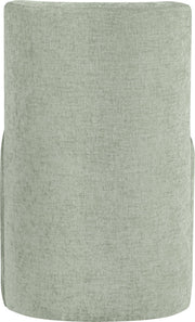 Duvina Chenille Performance Fabric Upholstered Dining Chair in Mint - 11050Mint-C