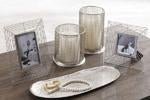Dympna Silver Finish Accessory Set (Set of 5) - Gate FurnitureTable Accessory Set