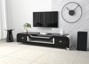 E-20 TV STAND BLACK & WHITE - E-20 TV STAND BLACK & WHITE