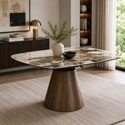 Eada Dining Table w/Ceramic Top - DN07055