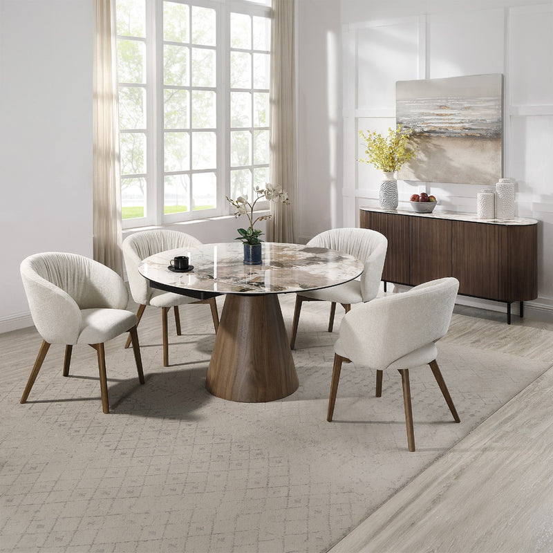 Eada Dining Table w/Ceramic Top - DN07055