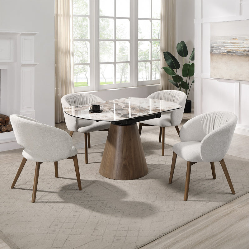 Eada Dining Table w/Ceramic Top - DN07055