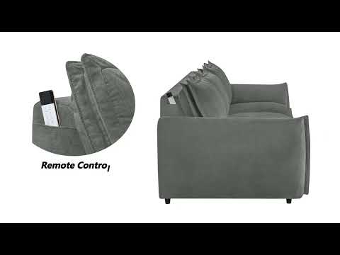 Eaden Power Sofa w/Sleeper - LV03575