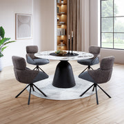 Eamon Arm Chair W/Swivel (Set-2) - DN05457