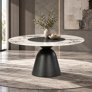 Eamon Round Dining Table W/Ceramic Top - DN05455