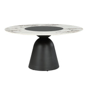 Eamon Round Dining Table W/Ceramic Top - DN05455