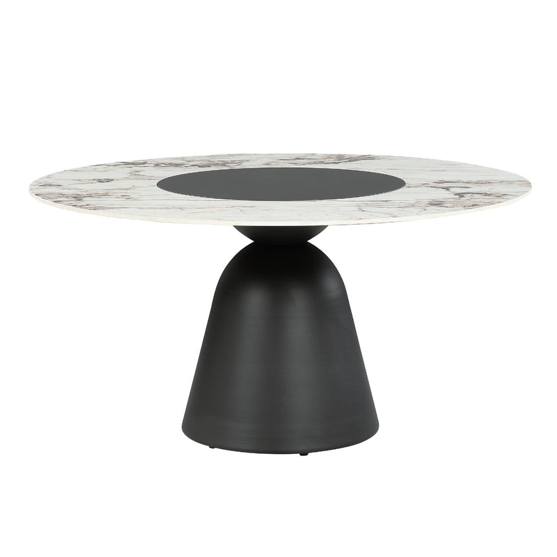 Eamon Round Dining Table W/Ceramic Top - DN05455
