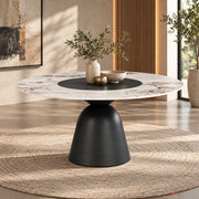 Eamon Round Dining Table W/Ceramic Top - DN05455
