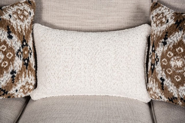 Earley Light Gray Sofa - FM61009WH-SF