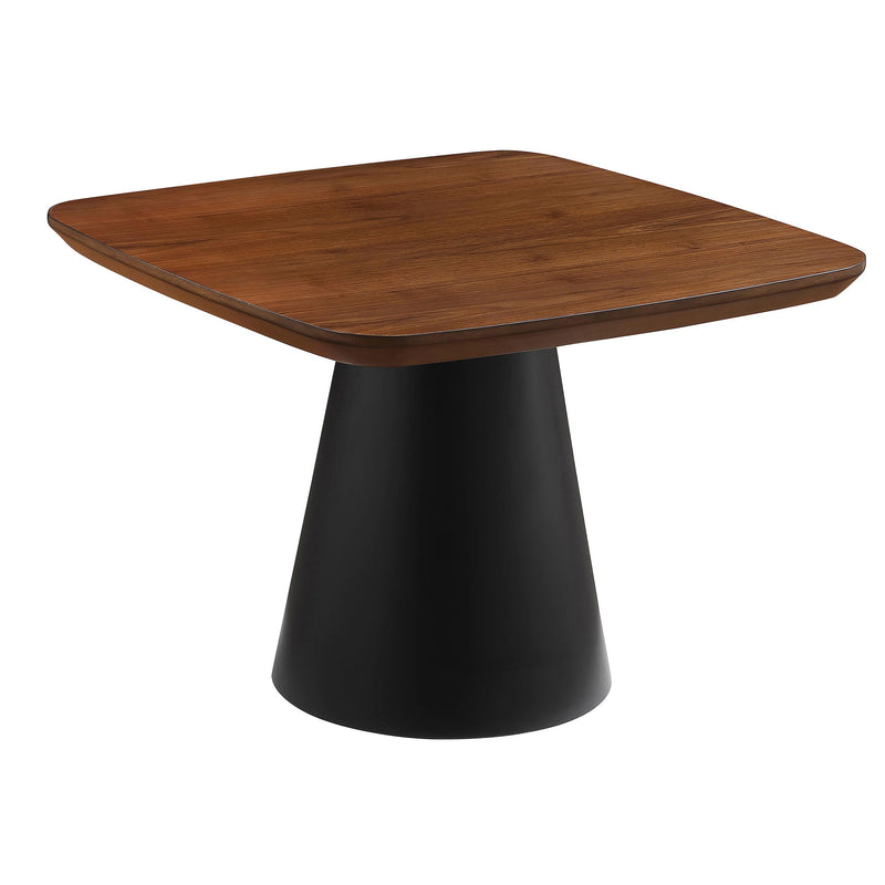 Eason 2-piece Coffee Table Set Walnut and Black - 710010