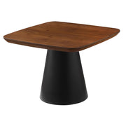 Eason 2-piece Coffee Table Set Walnut and Black - 710010
