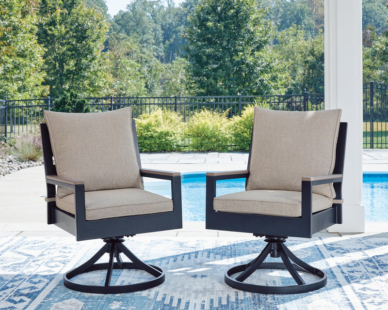 East Beach Outdoor Dining Table and 4 Chairs in Navy Blue/Driftwood - PKG024597
