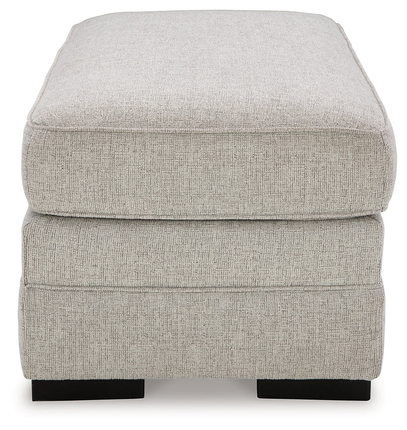 Eastonbridge Chair and Ottoman in Shadow - PKG018532