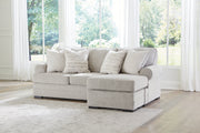 Eastonbridge Sofa Chaise, Chair, and Ottoman in Shadow - PKG018533