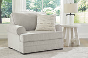 Eastonbridge Sofa Chaise, Chair, and Ottoman in Shadow - PKG018533