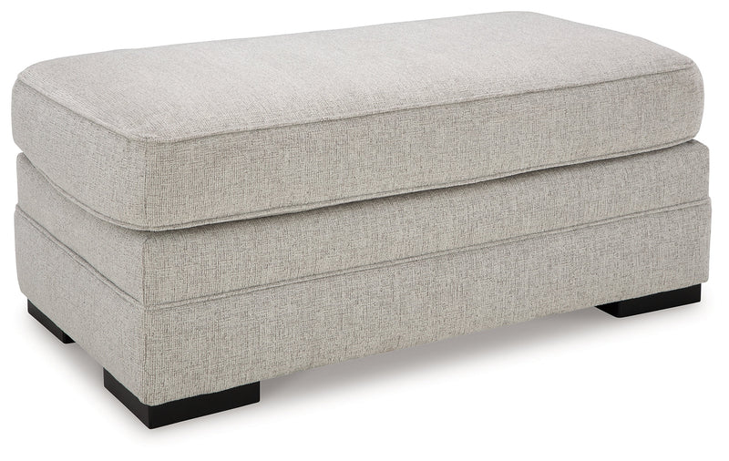 Eastonbridge Sofa Chaise, Chair, and Ottoman in Shadow - PKG018533