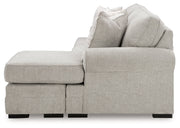 Eastonbridge Sofa Chaise, Chair, and Ottoman in Shadow - PKG018533