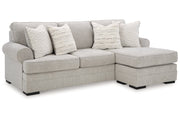 Eastonbridge Sofa Chaise, Oversized Chair, and Ottoman - Gate FurnitureSectional