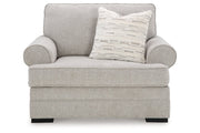 Eastonbridge Sofa Chaise, Oversized Chair, and Ottoman - Gate FurnitureSectional