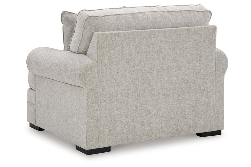 Eastonbridge Sofa Chaise, Oversized Chair, and Ottoman - Gate FurnitureSectional