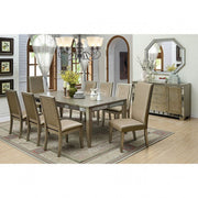 Echo Antique Gold Dining Table - CM3980T
