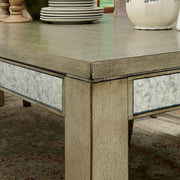 Echo Antique Gold Dining Table - CM3980T