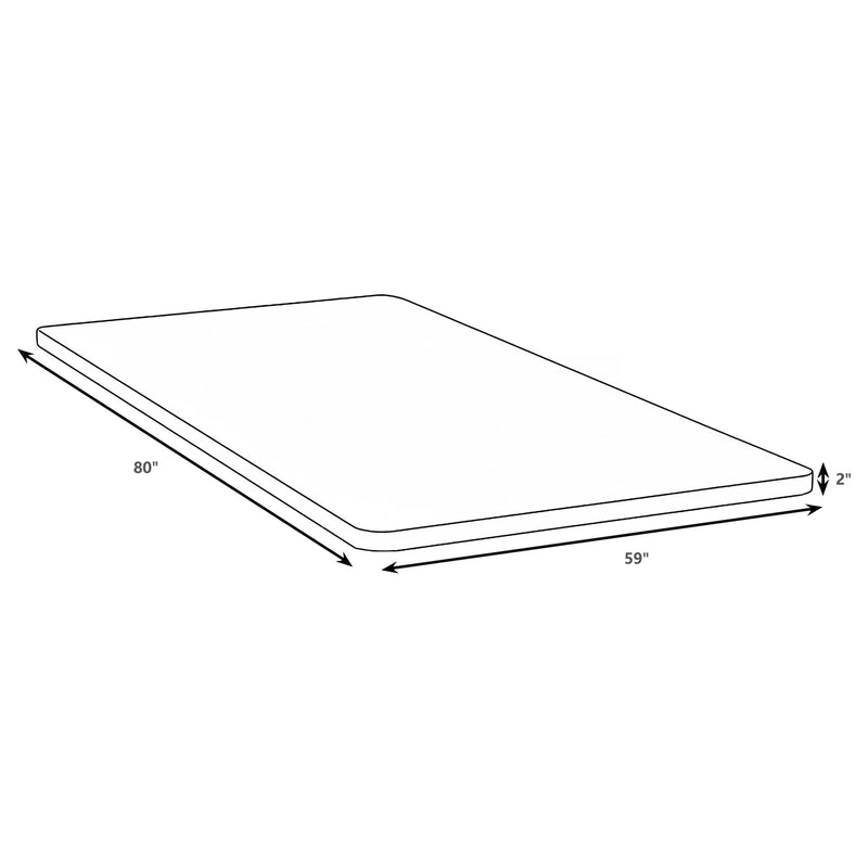 Eckard Queen Bunkie Board Foundation - 350410Q