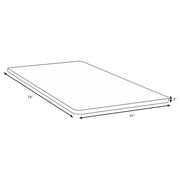 Eckard Twin Bunkie Board Foundation - 350410T