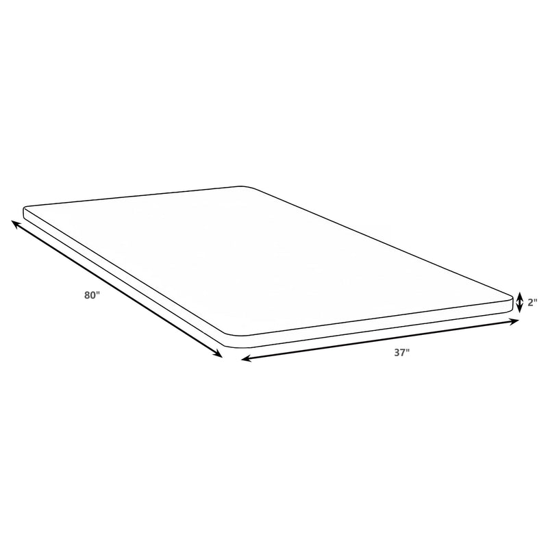 Eckard Twin XL Bunkie Board Foundation - 350410TL
