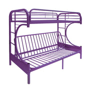 Eclipse Twin/Full Futon Bunk Bed - 02091W-PU