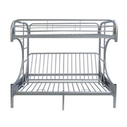 Eclipse Twin/Full Futon Bunk Bed - 02091W-SI