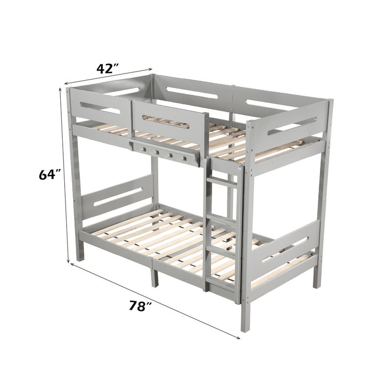 Edah Twin/Twin Bunk Bed - BD01913