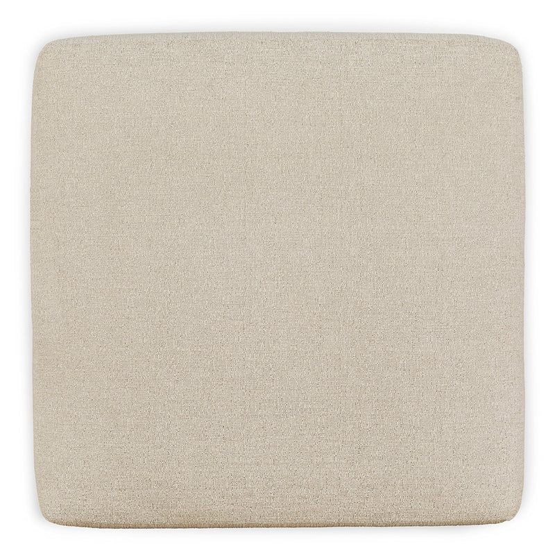 Edenfield Linen 3-Piece Sectional with Ottoman from Ashley - Luna Furniture