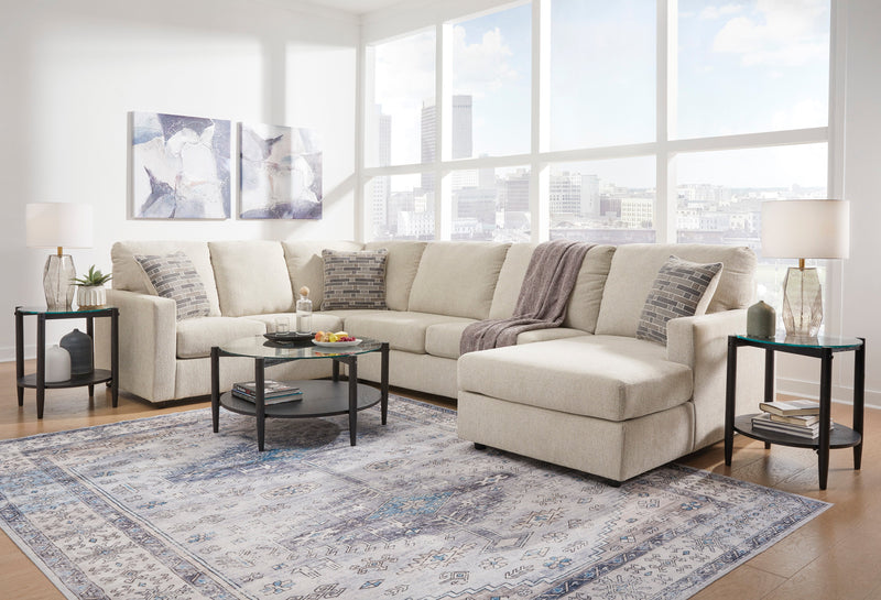 Edenfield Linen RAF Sectional - Gate FurnitureSectional