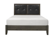 Edina Dark Gray Panel Bedroom Set - Gate FurnitureBedroom Set