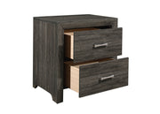 Edina Dark Gray Panel Bedroom Set - Gate FurnitureBedroom Set