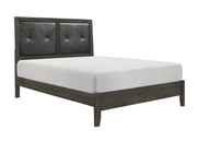 Edina Dark Gray Panel Bedroom Set - Gate FurnitureBedroom Set