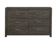 Edina Dark Gray Panel Bedroom Set - Gate FurnitureBedroom Set