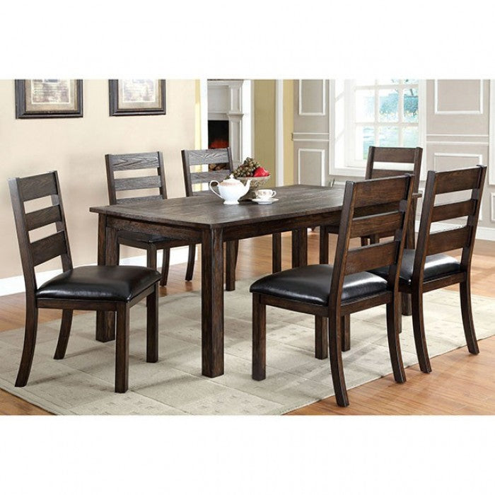 Edmonton Dark Oak Dining Table - CM3680T