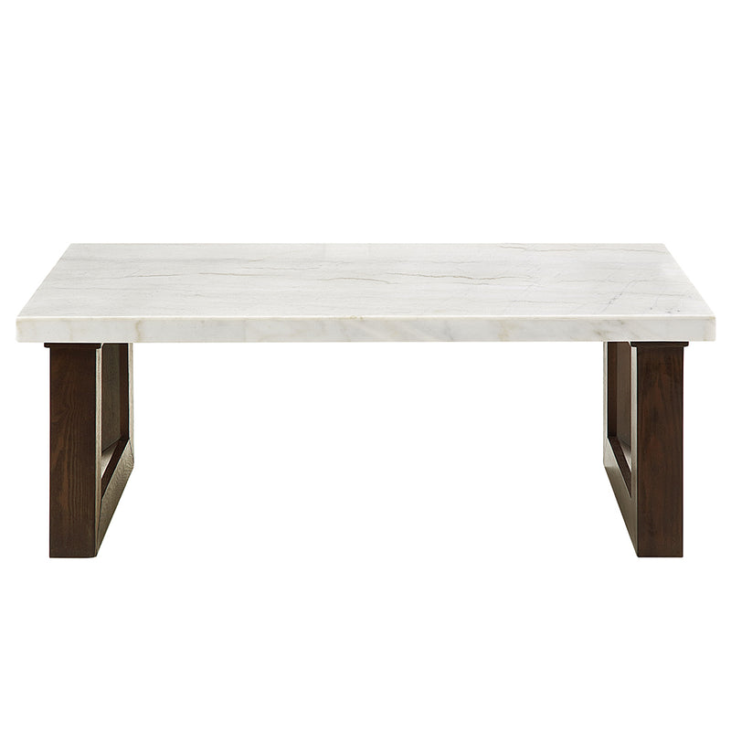 Edwyn Coffee Table w/Marble Top - LV03205