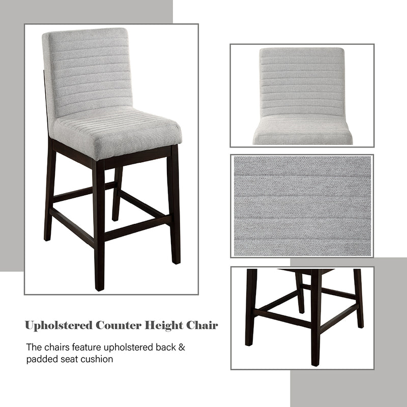 Edwyn Counter Height Chair (Set-2) - DN03256