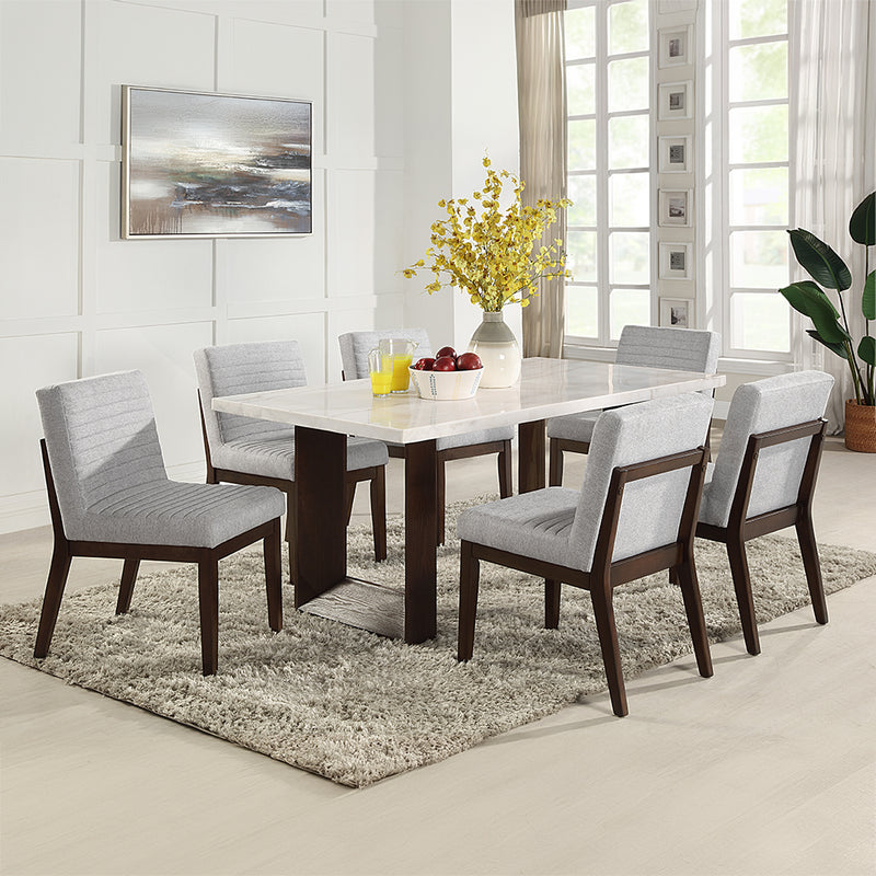 Edwyn Dining Table w/Marble Top - DN03195