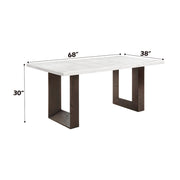 Edwyn Dining Table w/Marble Top - DN03195