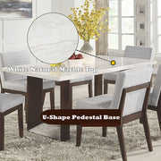 Edwyn Dining Table w/Marble Top - DN03195