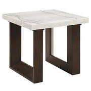 Edwyn End Table w/Marble Top - LV03206