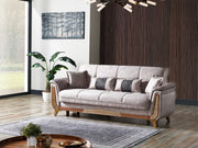 Efes 3-pieces (Sofa & Loveseat & Chair) Livingroom in Blue - 200-ELIF-EFE-E166-321