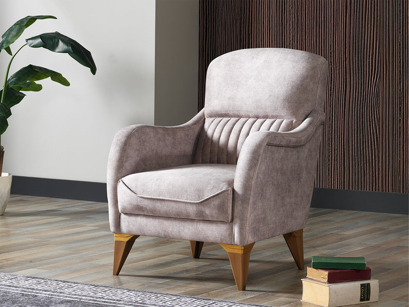 Efes 3-pieces (Sofa & Loveseat & Chair) Livingroom in Blue - 200-ELIF-EFE-E166-321